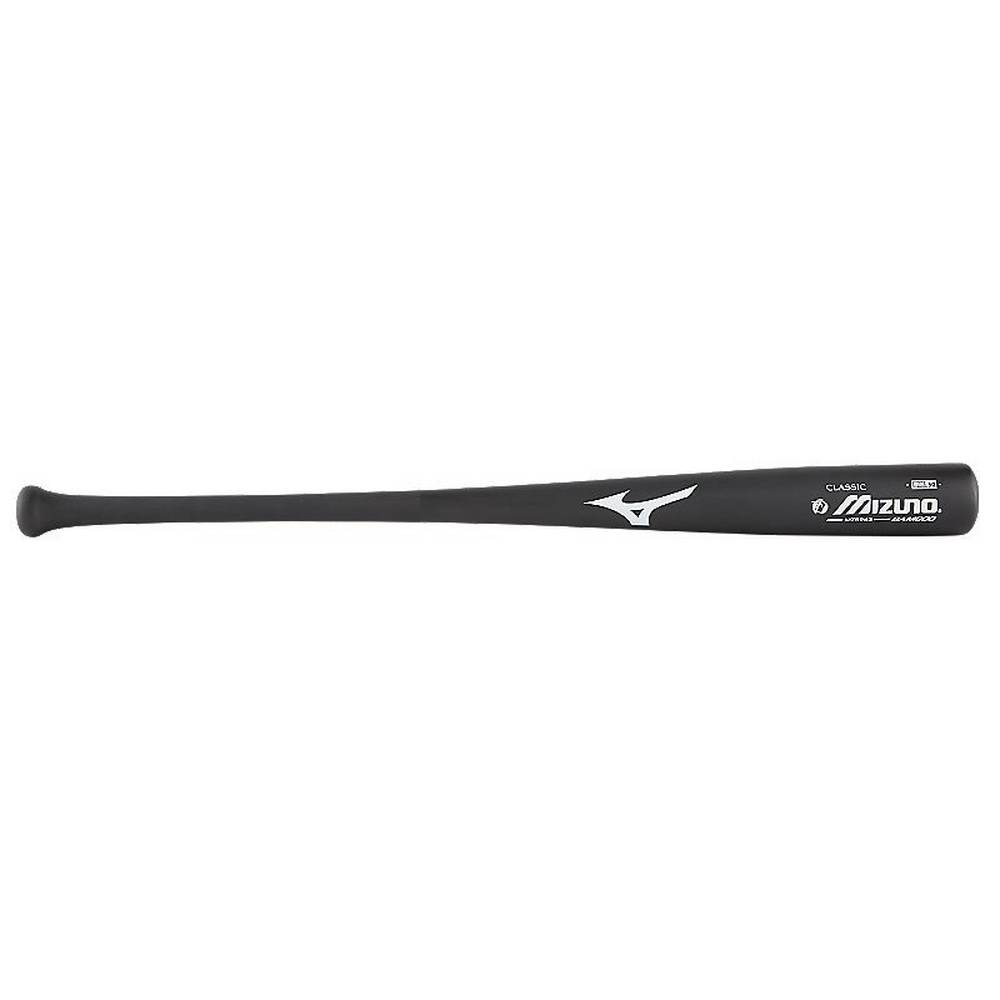 Mens Mizuno MZB 243 Bamboo Classic Wood Baseball Bat Black Philippines (BFUJNQ462)